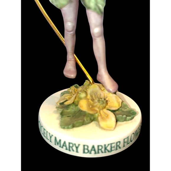Cicely Mary Barker Flower Faires Dogwood Figurine Series VII with Stand 2000 - Picture 3 of 6